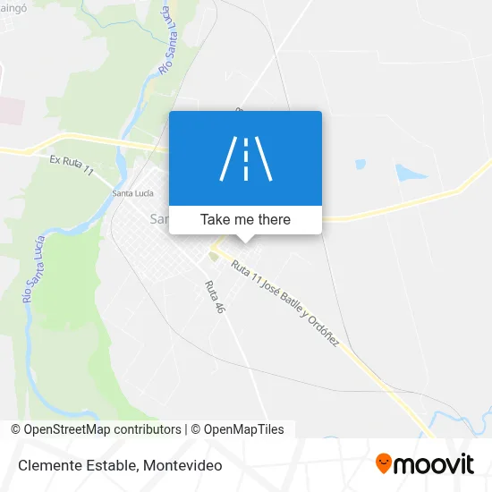 Clemente Estable map