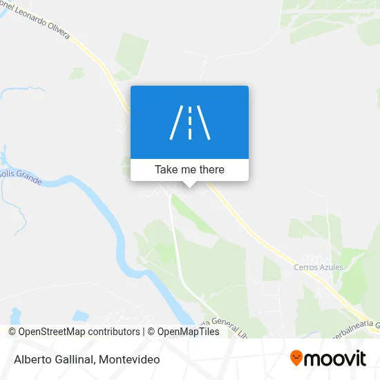 Alberto Gallinal map