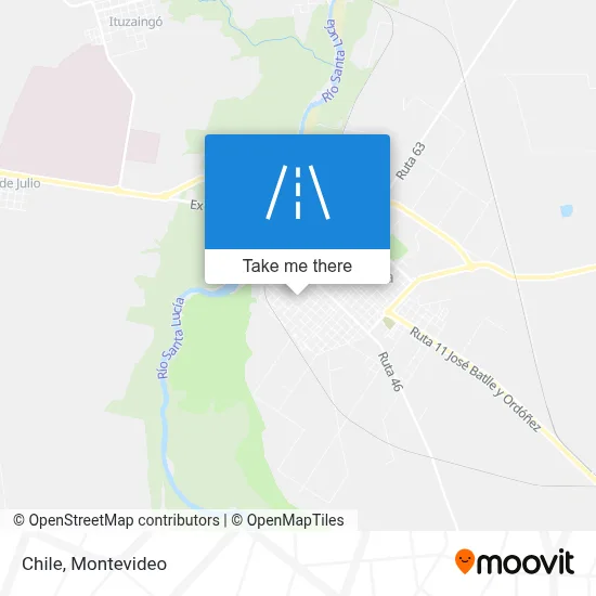 Chile map