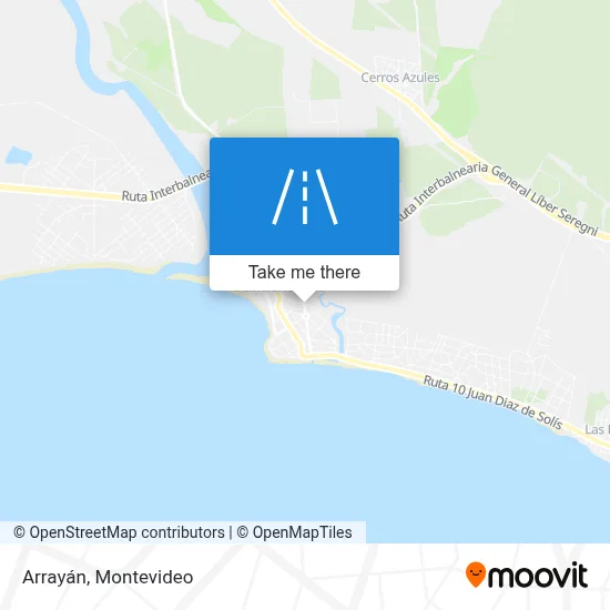 Arrayán map