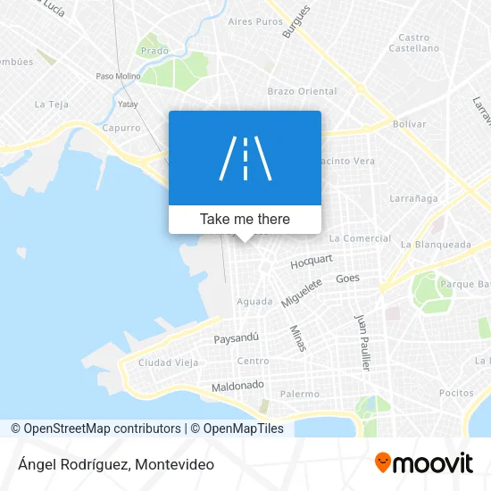 Ángel Rodríguez map