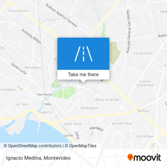 Mapa de Ignacio Medina