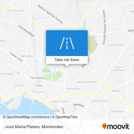 José María Platero map