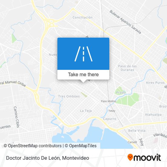 Doctor Jacinto De León map