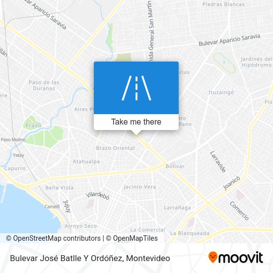 Bulevar José Batlle Y Ordóñez map