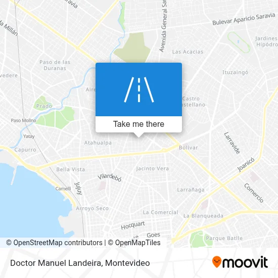 Doctor Manuel Landeira map