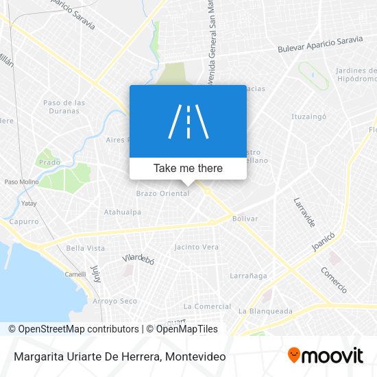 Mapa de Margarita Uriarte De Herrera