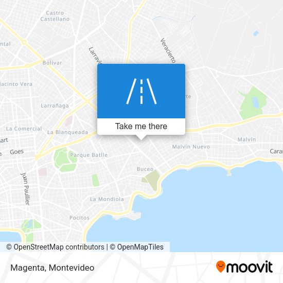 Mapa de Magenta