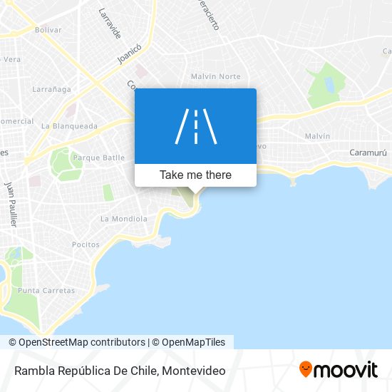 Mapa de Rambla República De Chile