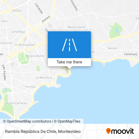Rambla República De Chile map