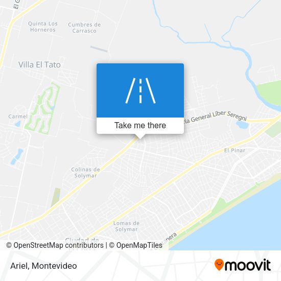 Ariel map