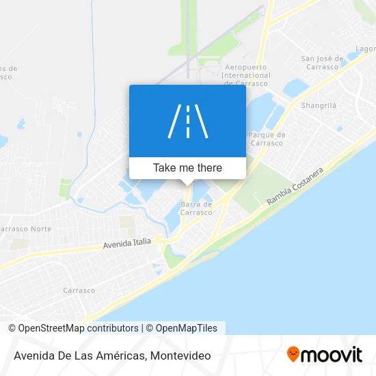Mapa de Avenida De Las Américas