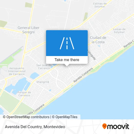 Avenida Del Country map