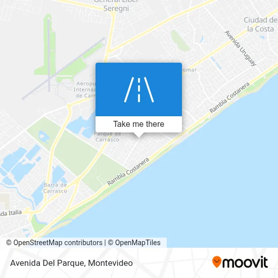 Avenida Del Parque map