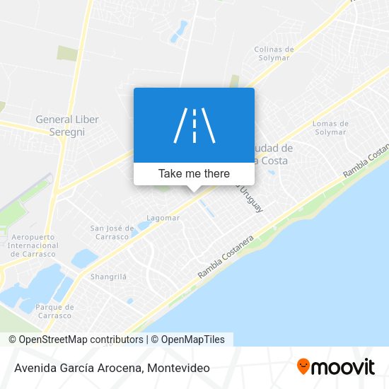 Avenida García Arocena map