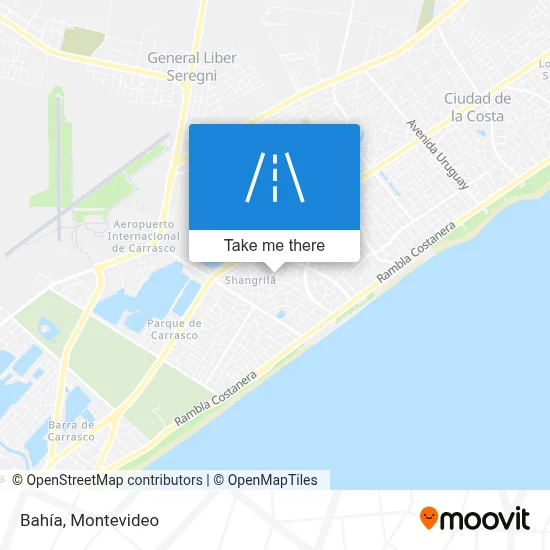 Bahía map