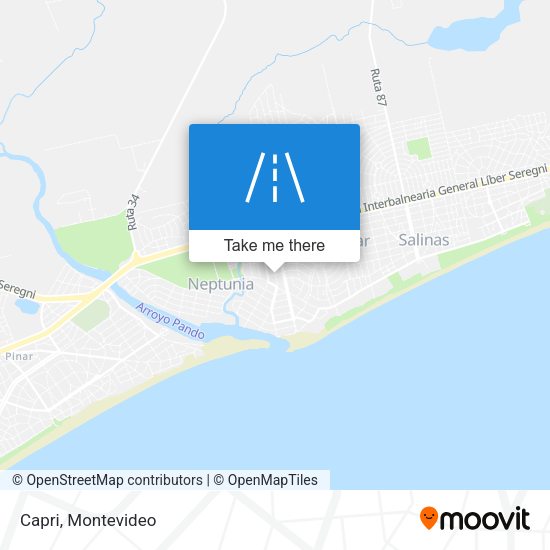 Mapa de Capri