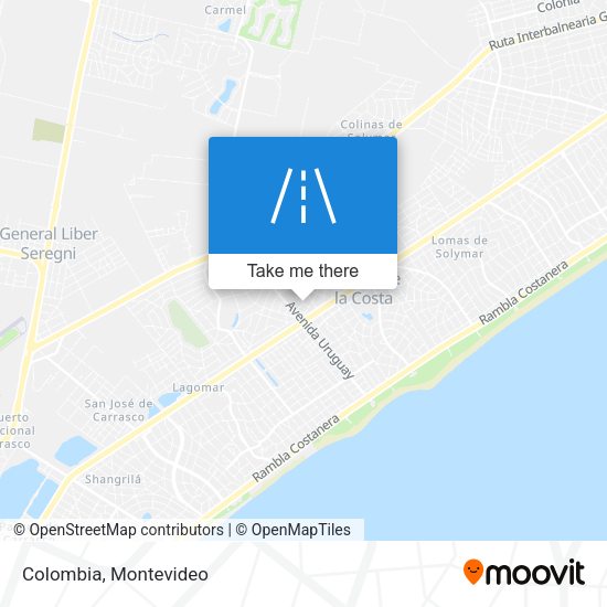 Colombia map