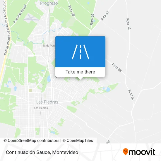 Mapa de Continuación Sauce