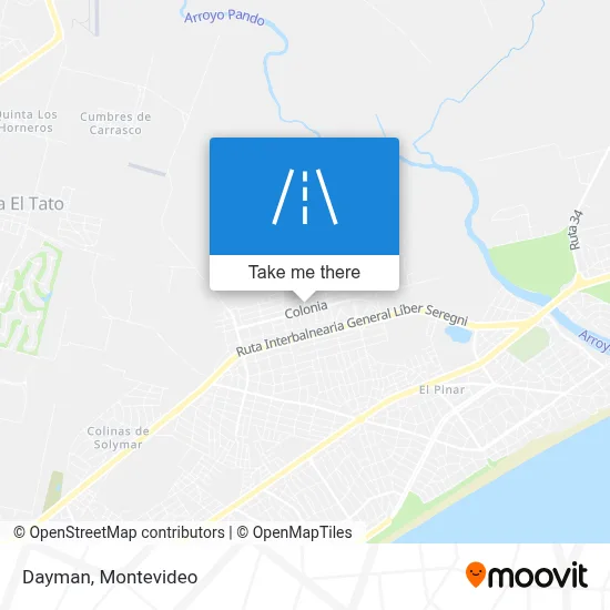 Dayman map