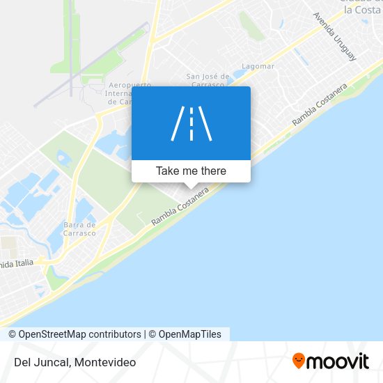 Mapa de Del Juncal
