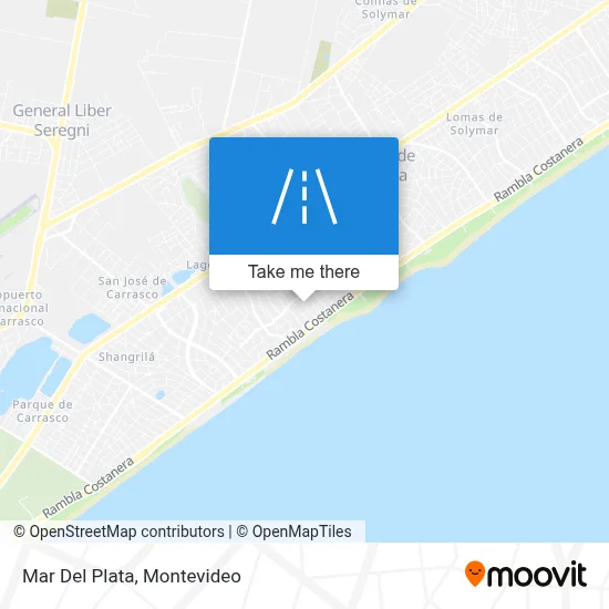 Mar Del Plata map