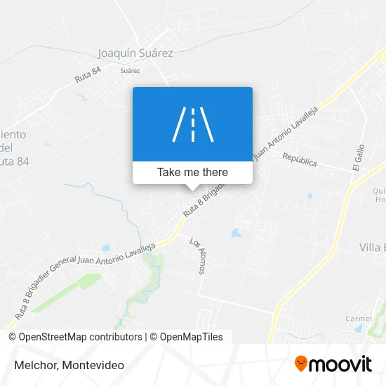 Melchor map