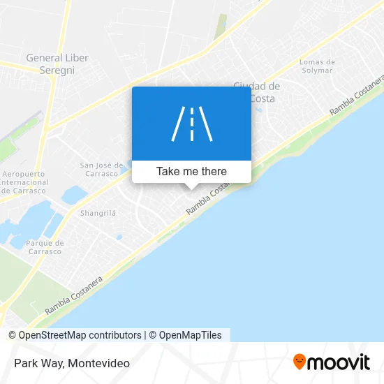Park Way map