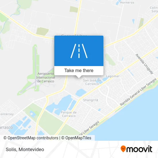 Solís map