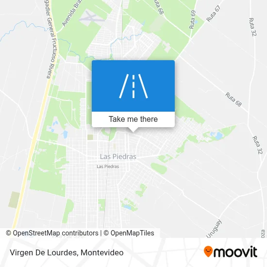 Virgen De Lourdes map