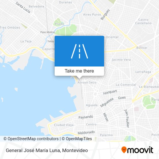 General José María Luna map