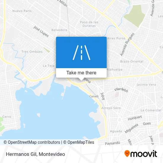 Hermanos Gil map