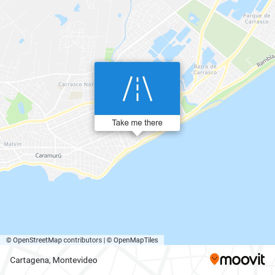 Cartagena map