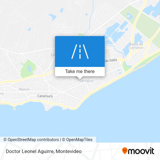 Doctor Leonel Aguirre map