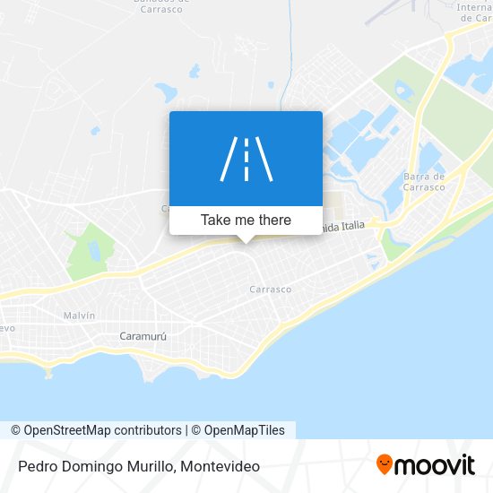Pedro Domingo Murillo map