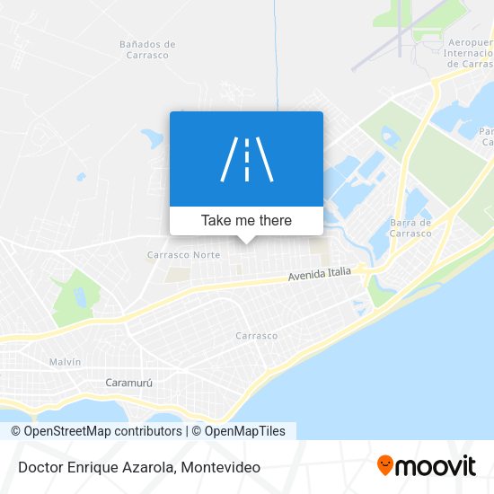 Doctor Enrique Azarola map