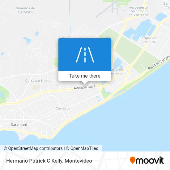 Hermano Patrick C Kelly map