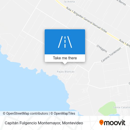 Mapa de Capitán Fulgencio Montemayor