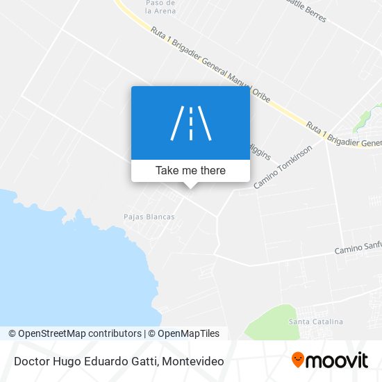 Doctor Hugo Eduardo Gatti map