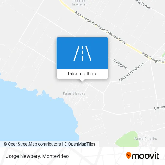 Jorge Newbery map