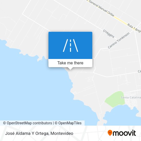 Mapa de José Aldama Y Ortega