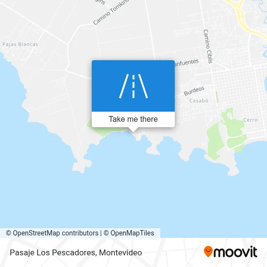 Pasaje Los Pescadores map