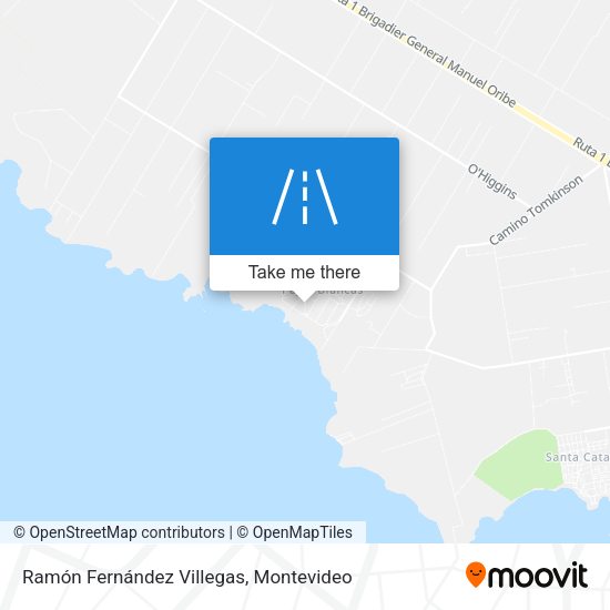 Ramón Fernández Villegas map