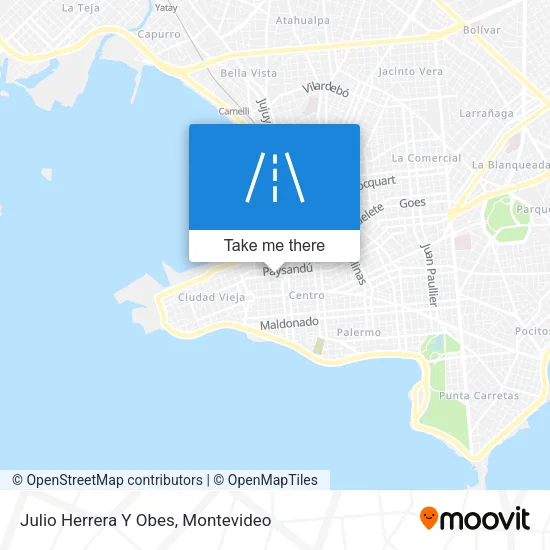 Julio Herrera Y Obes map
