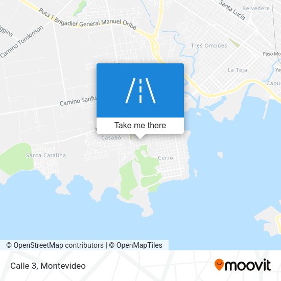 Mapa de Calle 3