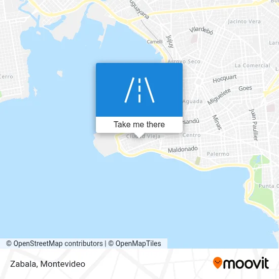 Zabala map