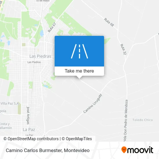 Camino Carlos Burmester map