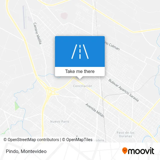 Pindo map