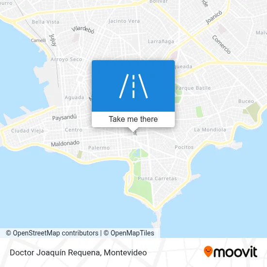 Doctor Joaquín Requena map