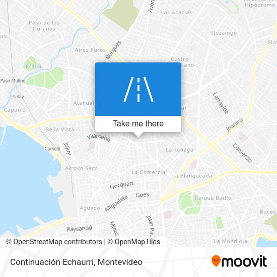 Continuación Echaurri map